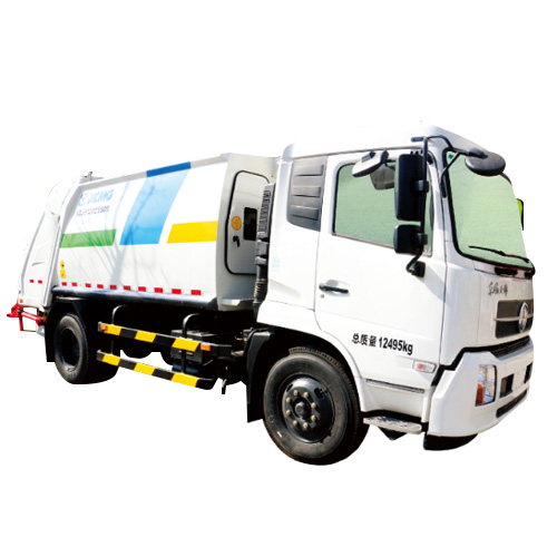 5T after-loading compression garbage truck