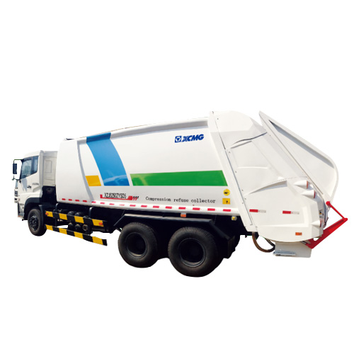 12T after-loading compression garbage truck