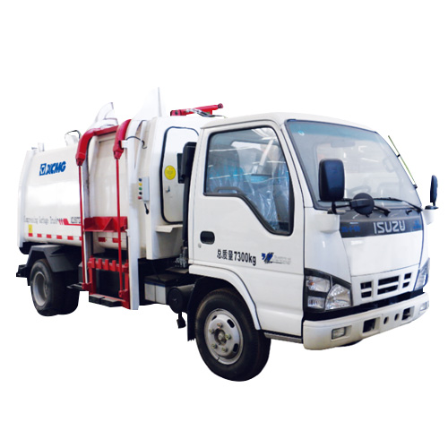 Ton rear-loaded compression garbage truck-side-loaded compression truck